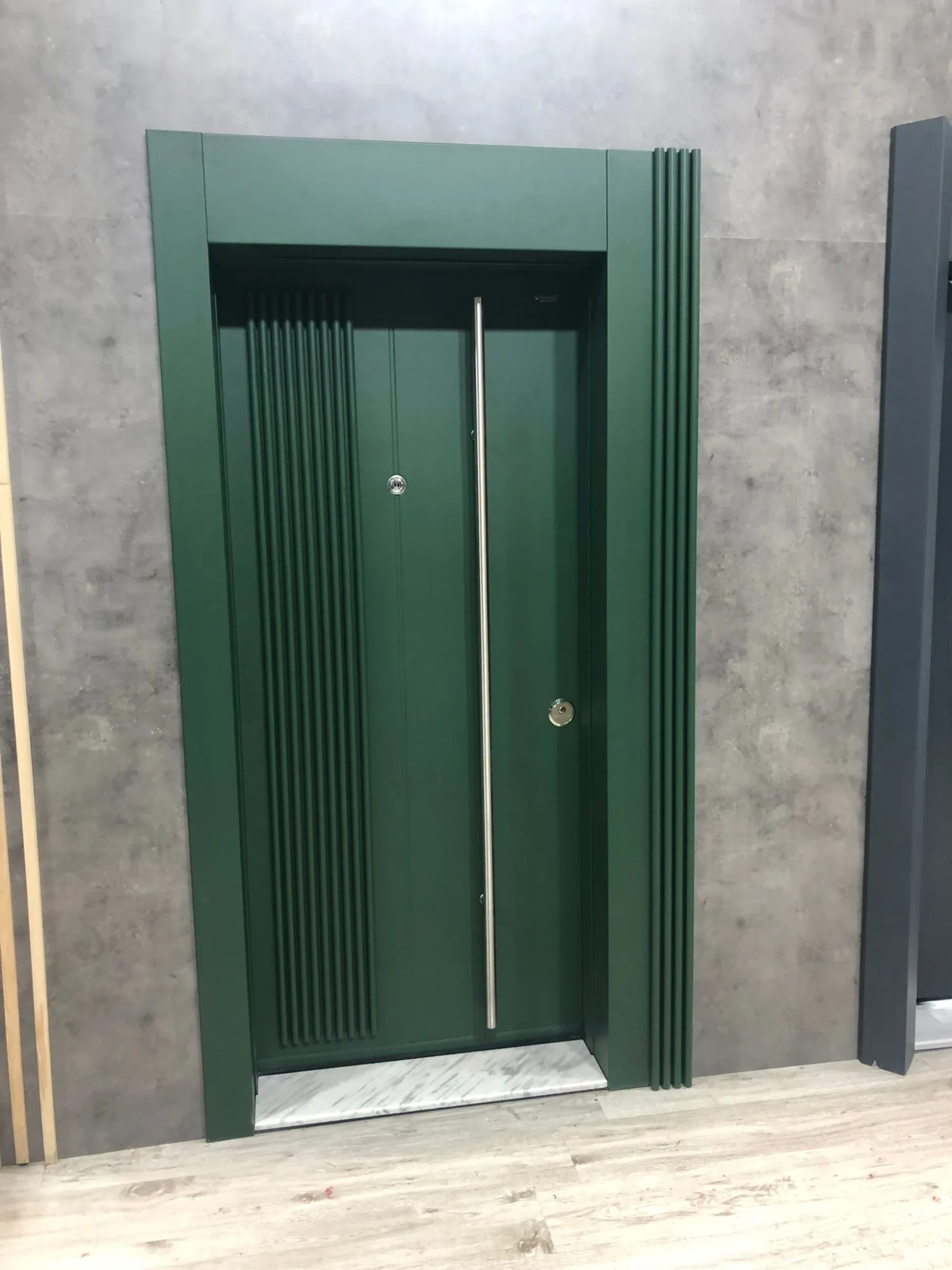 Modern Zümrüt Yeşili Çıtalı Seri